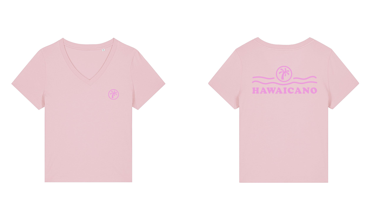 T-shirt leggera con scollatura a V