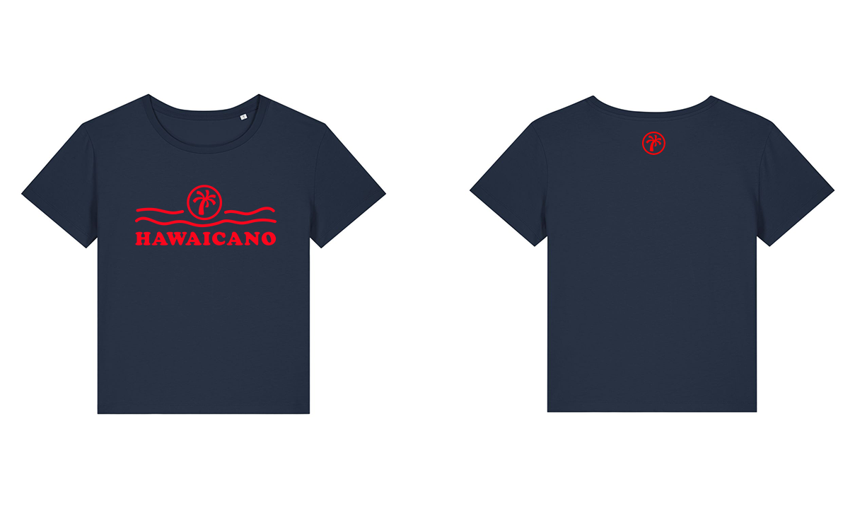 T-shirt leggera con scollatura a barca