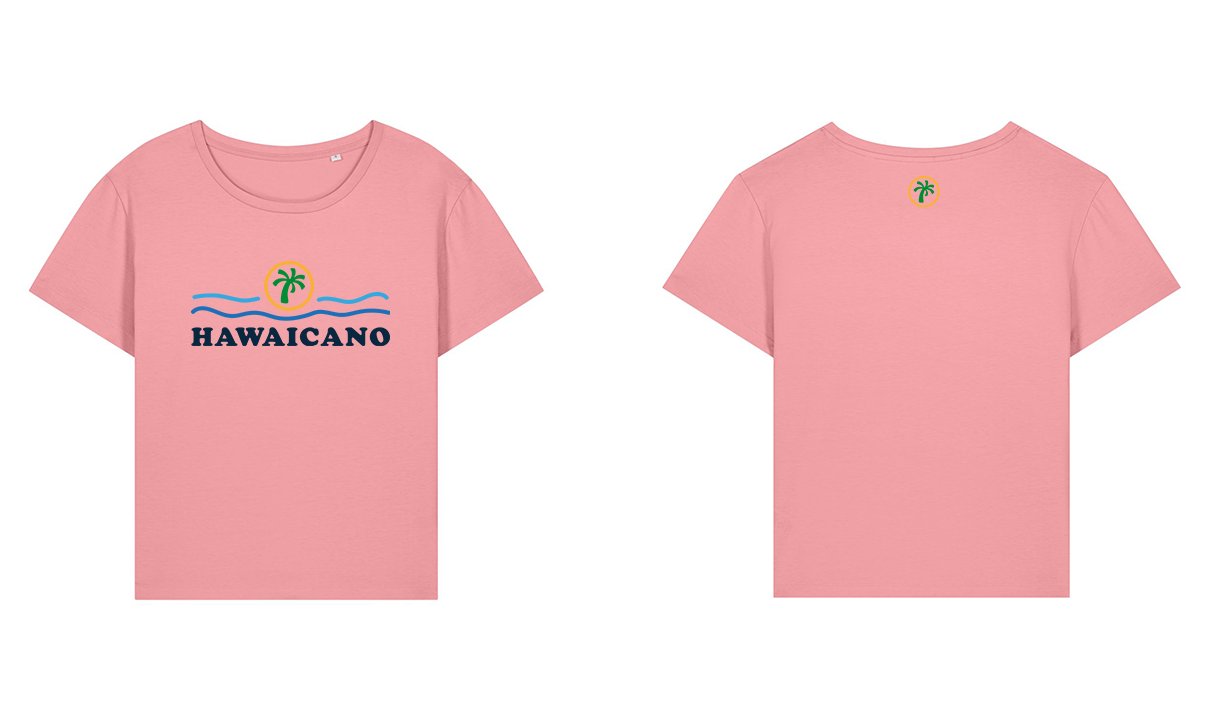 T-shirt leggera con scollatura a barca
