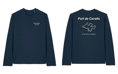 PORT DE CAVALLO - T-shirt a maniche lunghe classica media