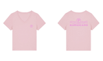 T-shirt leggera con scollatura a V