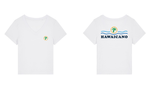 T-shirt leggera con scollatura a V